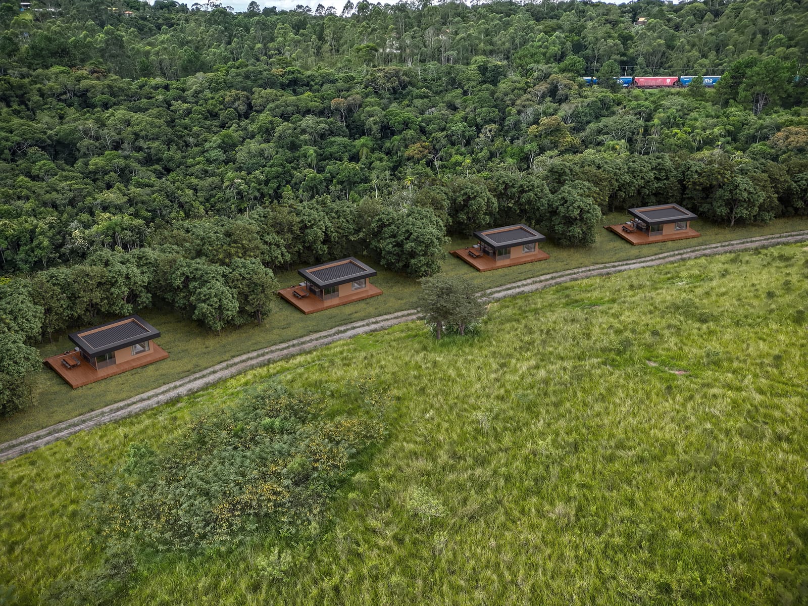 Destino Campo — render de projeto